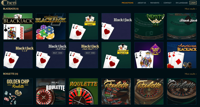 ludothèque casino cheri